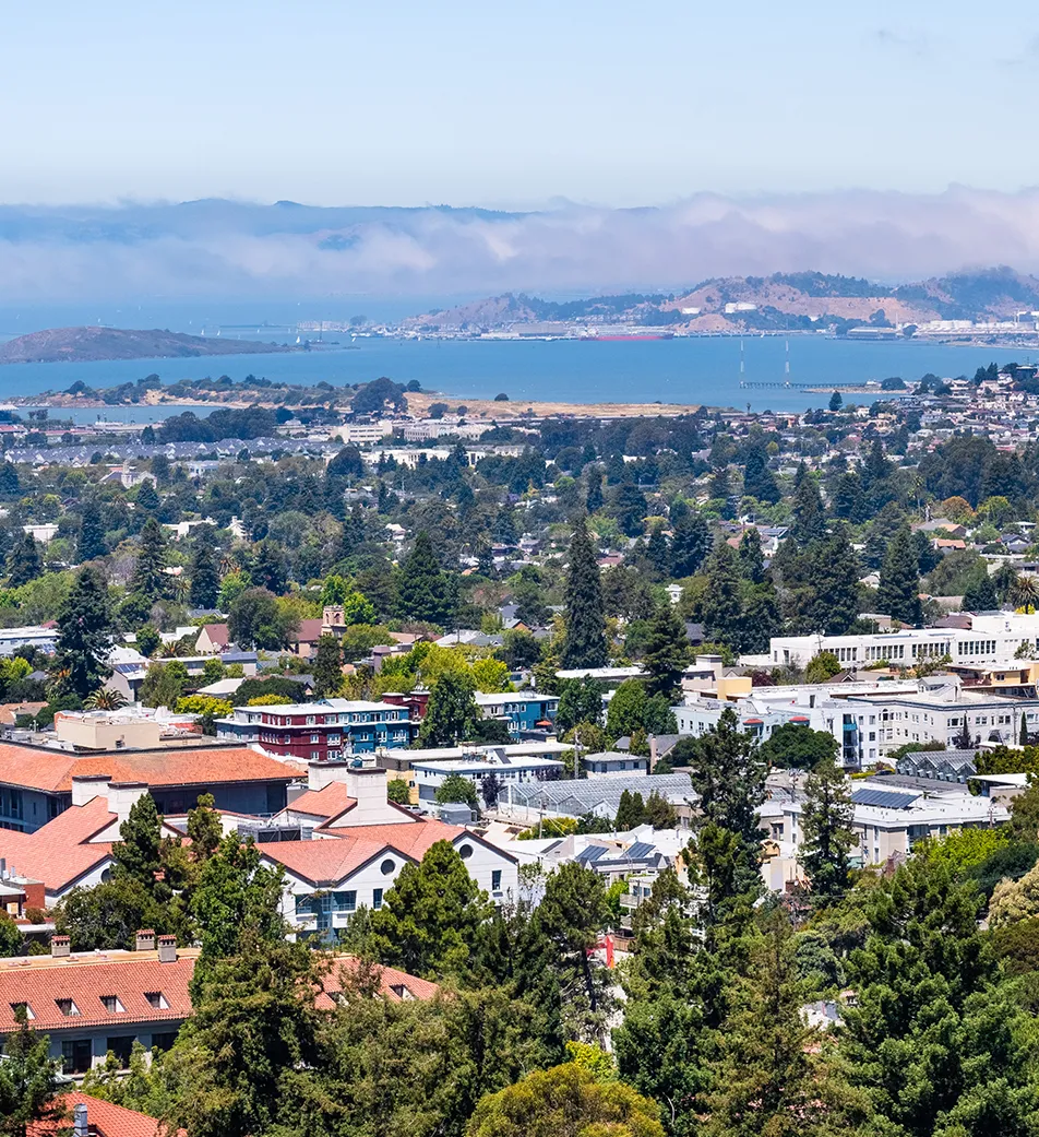 East Bay overlooking the Bay