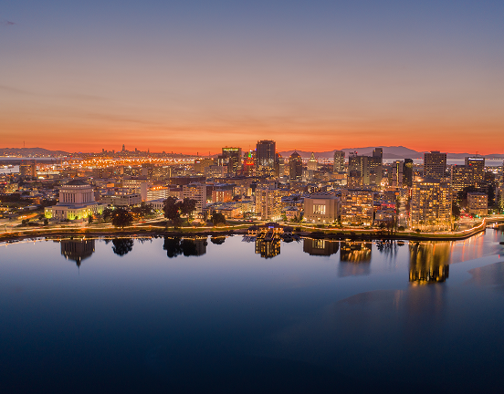 The east bay skyline